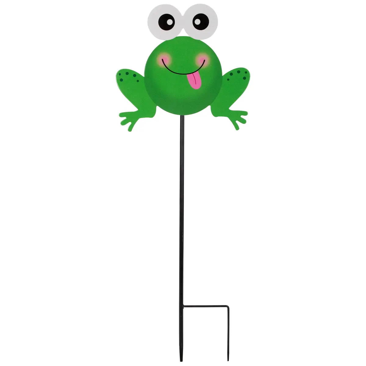 Northlight 35747115 23 x 8 x 0.5 in. Frog Metal Outdoor Garden Stake