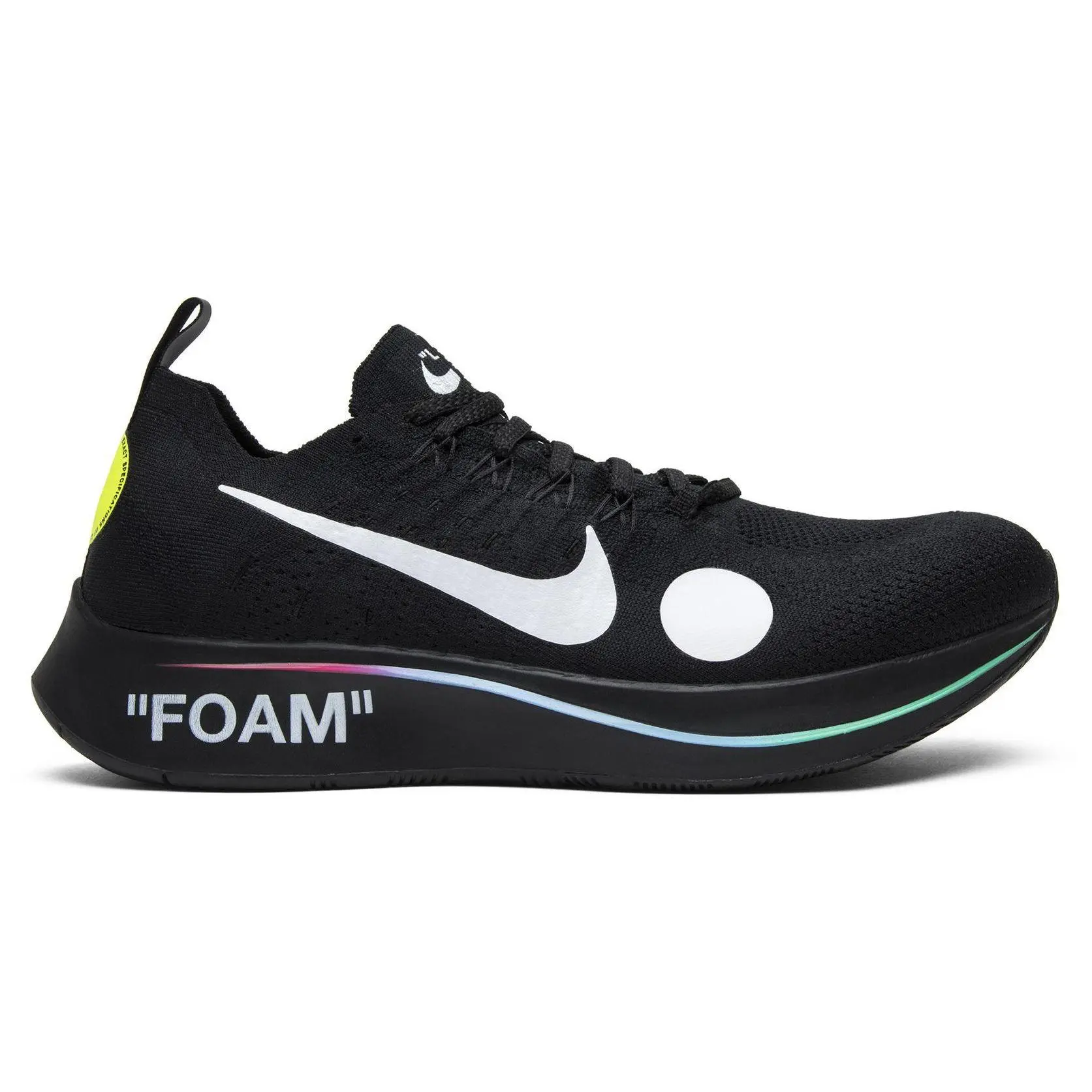 [AO2115-001] MENS NIKE ZOOM FLY MERCURIAL 'OFF-WHITE BLACK'