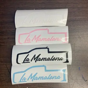 La Mamalona Car Decal - High-Quality, Durable Sticker Vinyl Quality