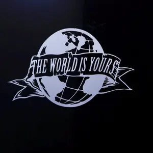 The World Is Yours Vinyl Decal