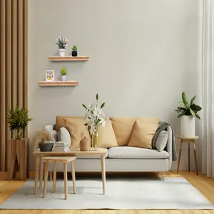 Fashion Home Decor Layer Shelf Wall Mounted Sundries Sorting Rack Multi Functional Living Room Bedroom Office Display Storage Organizer Holder