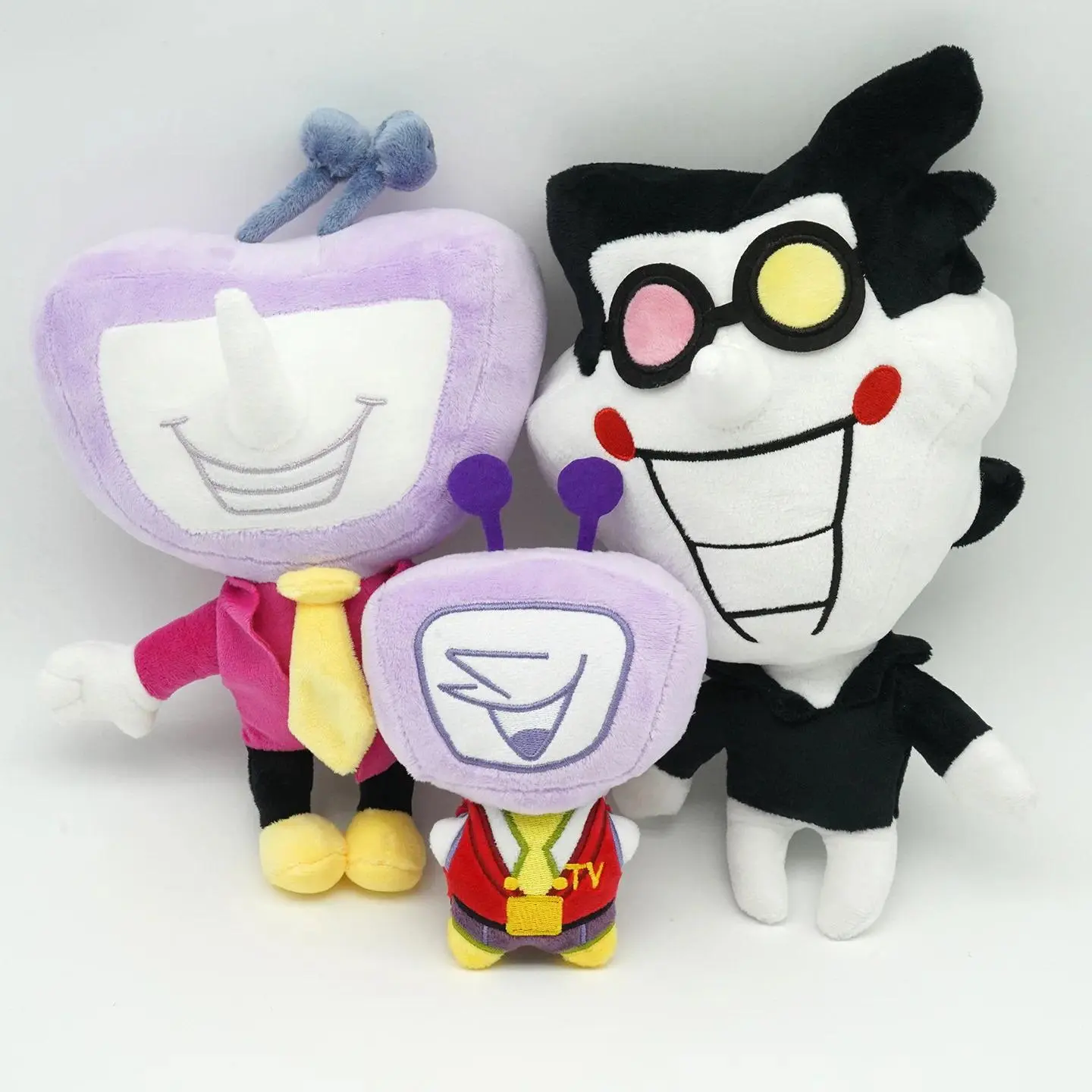 30CM Deltarune Spamton Tenna Plush Toy Anime Peripherals Toy Stuffed Dolls Birthday Christmas Gift For Kids