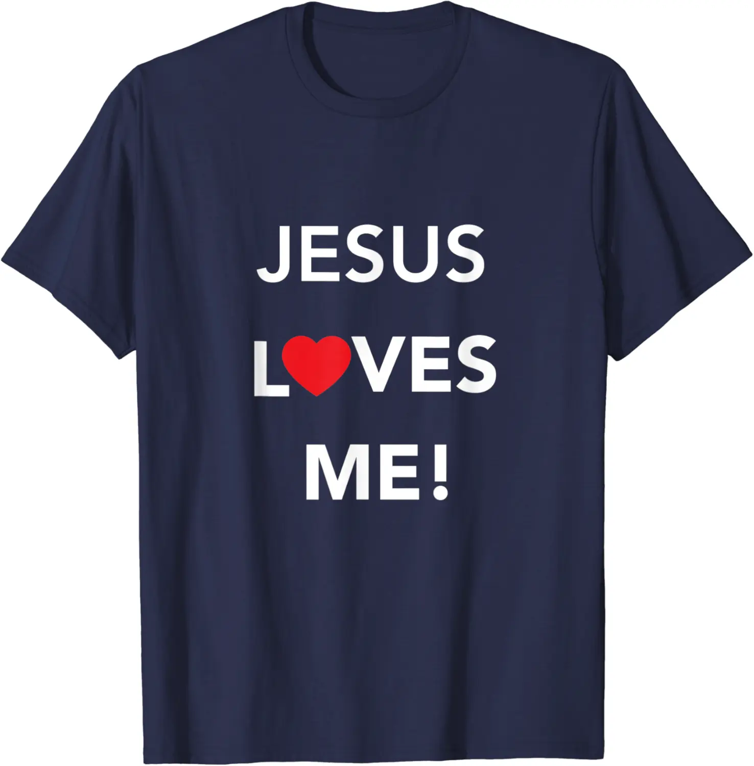 Christian Jesus Loves Me T-Shirt - Peterbauti Shop 75B07PFP7721