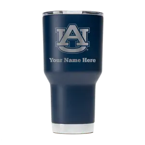 Auburn 30oz Personalized Laser Etched Tumbler