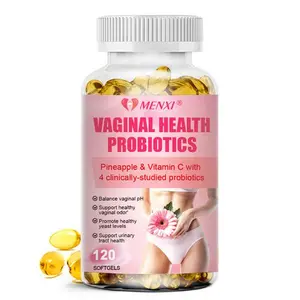 MENXI Vaginal Probiotics for Women pH Balance Prebiotics Lactobacillus Probiotic