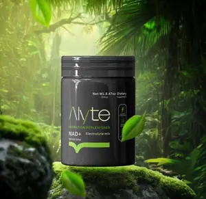 Alyte Electrolyte Powder with NAD+ - Hydration & Energy Boost Low-Sugar Lemon Lime Drink for Muscle Recovery & Collagen Support Magnesium Natural Healthcare US - Vitamin