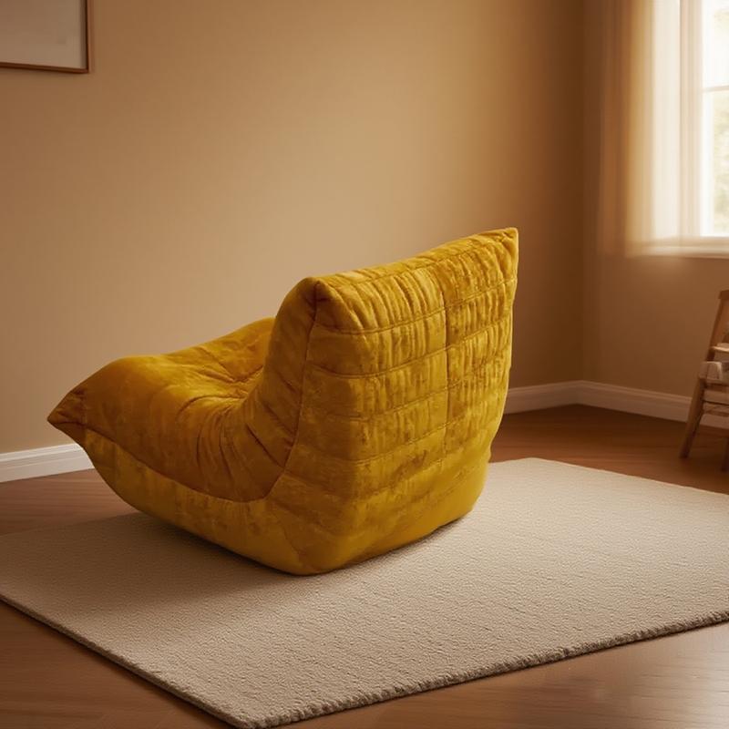 PopupSofa Caterpillar Sofa Compression Sofa | Breathable Soft  Single Sofa  Easy to assemble easy to move for Living Room Apartment Office