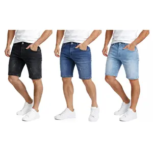 Mens Classic Jean Shorts with Multiple Styles (30-42)