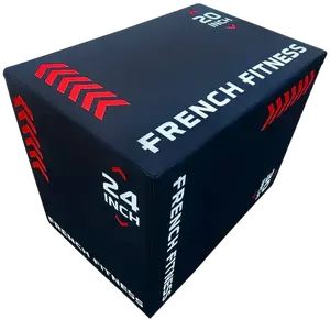 French Fitness 20-24-30 3-In-1 Soft Foam Plyo Box (New)