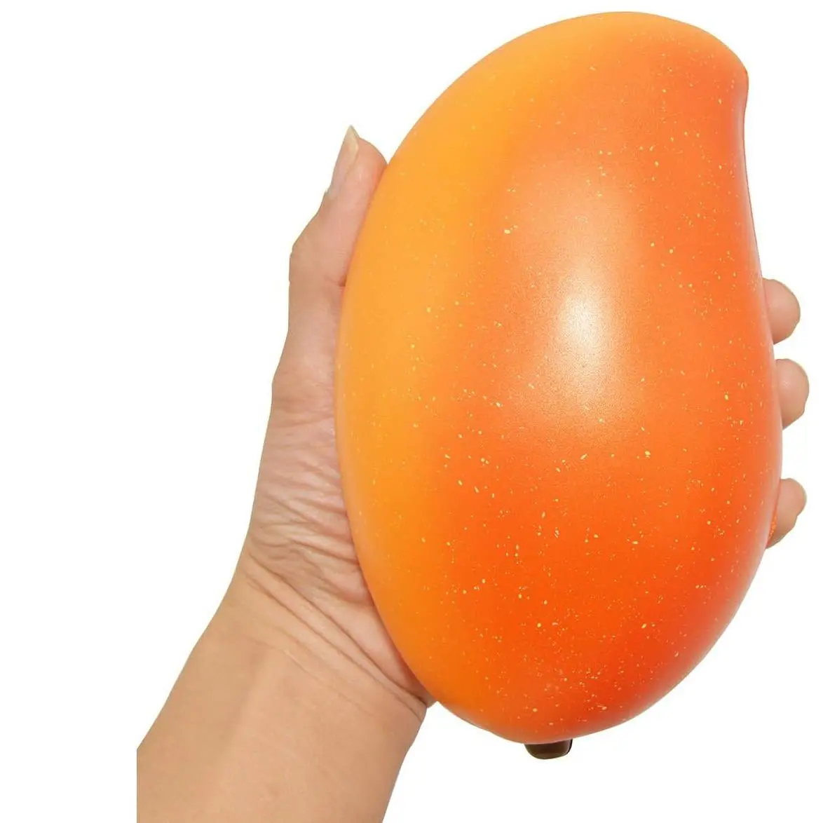 Colossal Scented Gold Mango Squishy Toy - 10+ sec Slow Rising, Miniature Model for Toys & Hobbies, DIY Badge Making, 10+ Sec Slow Rise