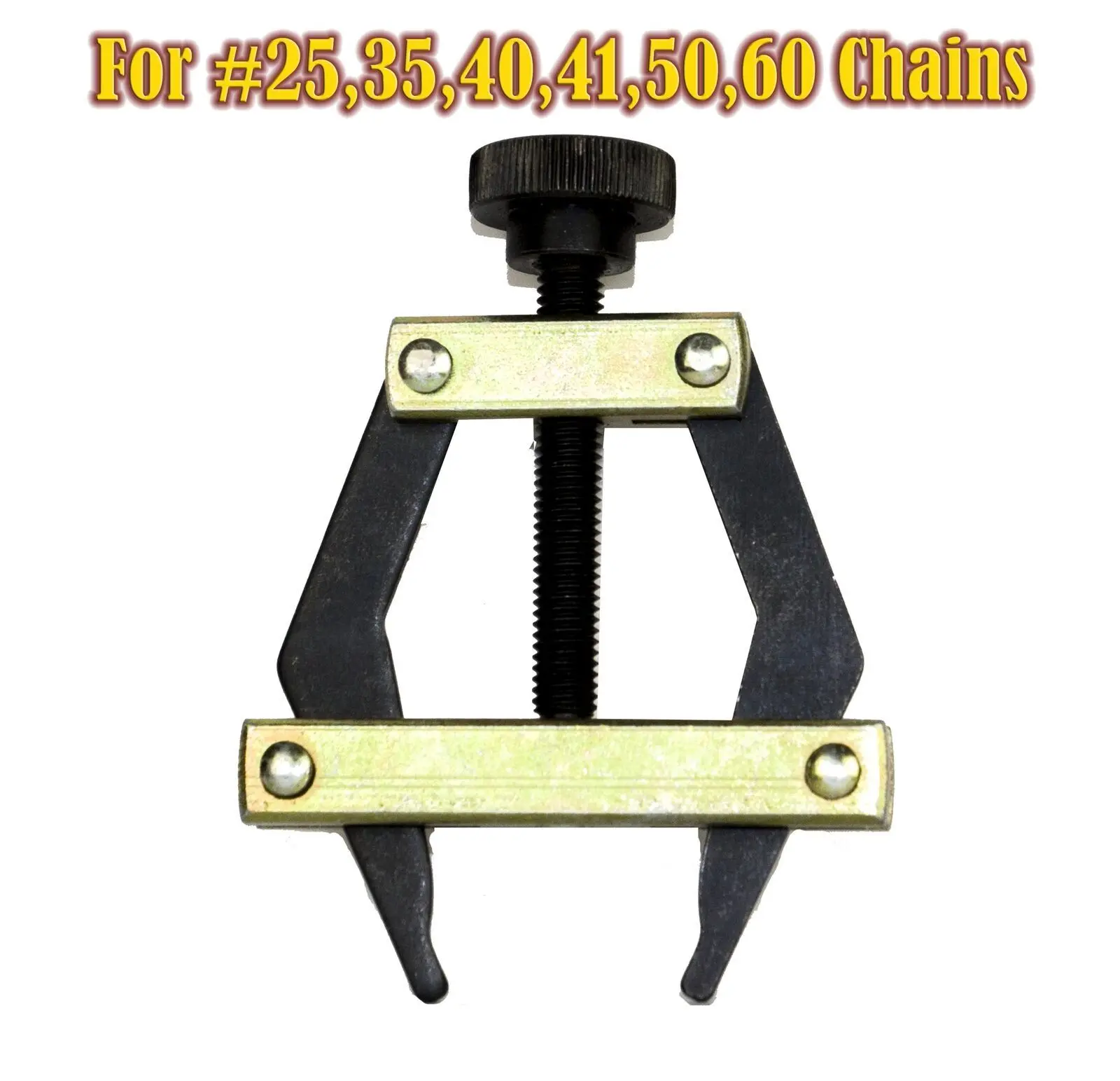 Jeremywell Roller Chain Connecting Puller Fits #60, 80, 100, 12B, 16B, 20B, C2040, C2042, C2050, C2052, A2040, A2050 Roller Chain, Holder