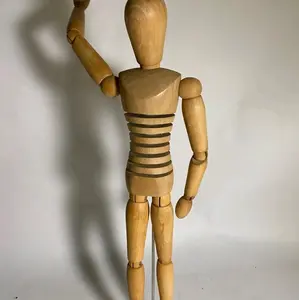 Prima 12" Wood Sliced Chest Human Mannequin - Perfect Addition to Any Artist's Collection - Decor Artistic Ornaments