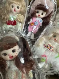 Handmade OB11 Clay Doll Full Set | 10cm OOAK Customizable BJD Doll