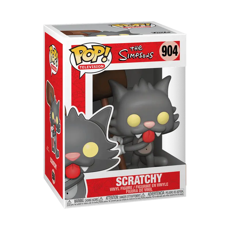 Funko Pop! The Simpsons - Scratchy #904 Collectible Pop Vinyl Figure