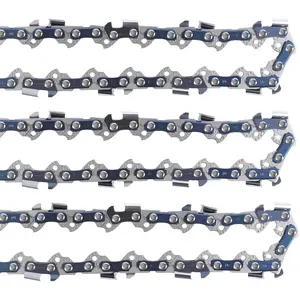 3 Pack 20 Inch Chainsaw Chain 3/8" Pitch .050" Gauge 72 Drive Links, Full Chisel Replacement Chainsaw Blade Fit for Stihl, Husqvarma Rancher and more (20"72DL3/8".050)