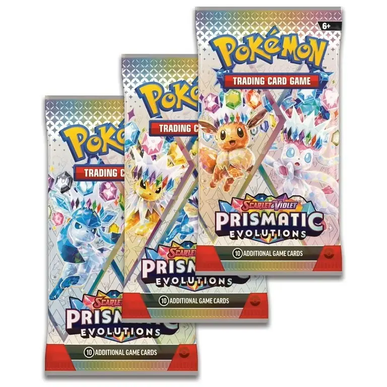 Live Ripz - 3x Prismatic Evolutions Booster Packs