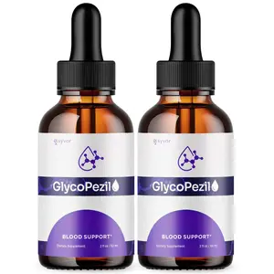 (2 Pack) Glycopezil Blood Support Drops Glyco Pezil Vitamin Supplement 60 Serves