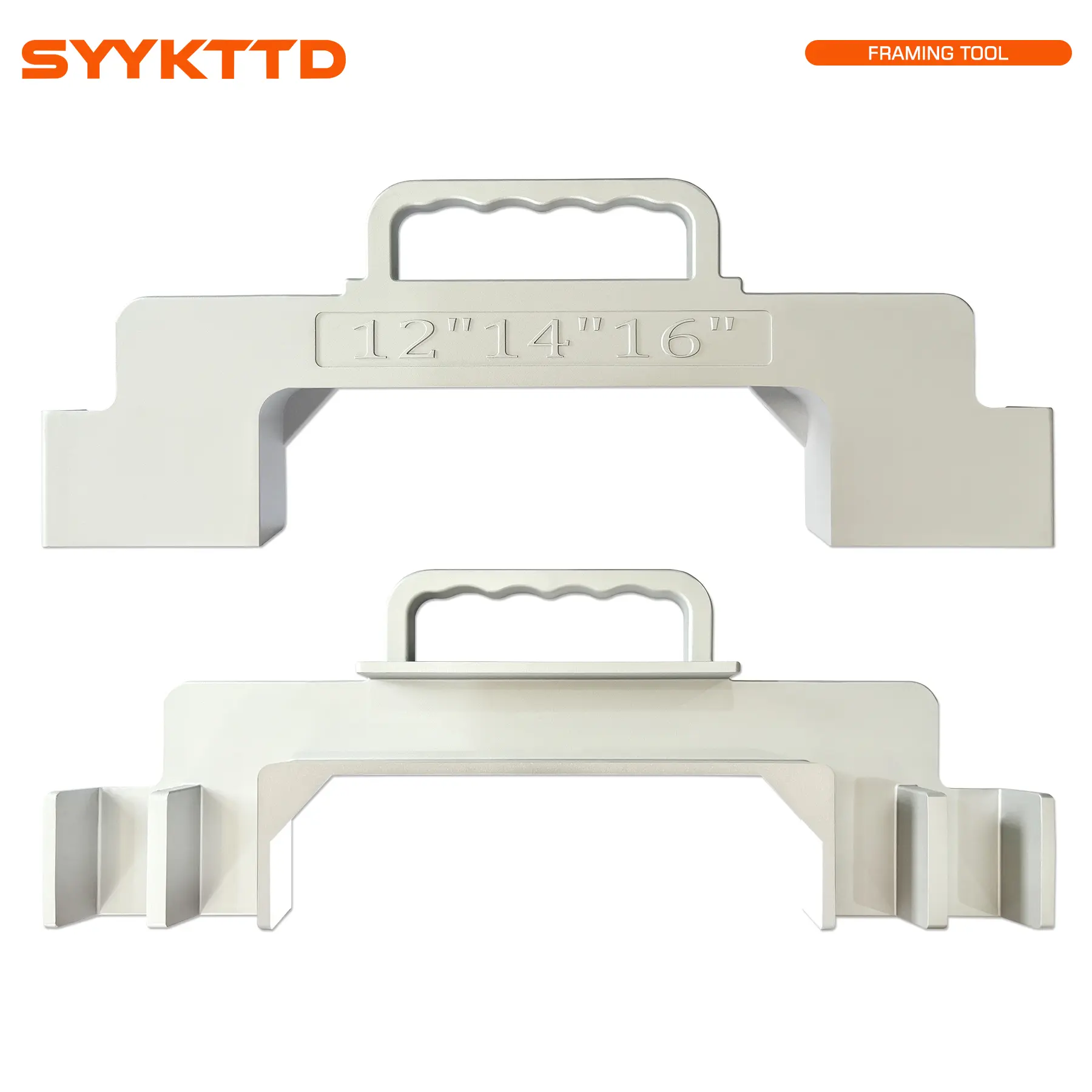 Fast & Accurate Stud Layout Tool - 12"/14"/16" Aluminum Framing Tools, Essential Spacer Tool for Carpentry & Construction Projects.