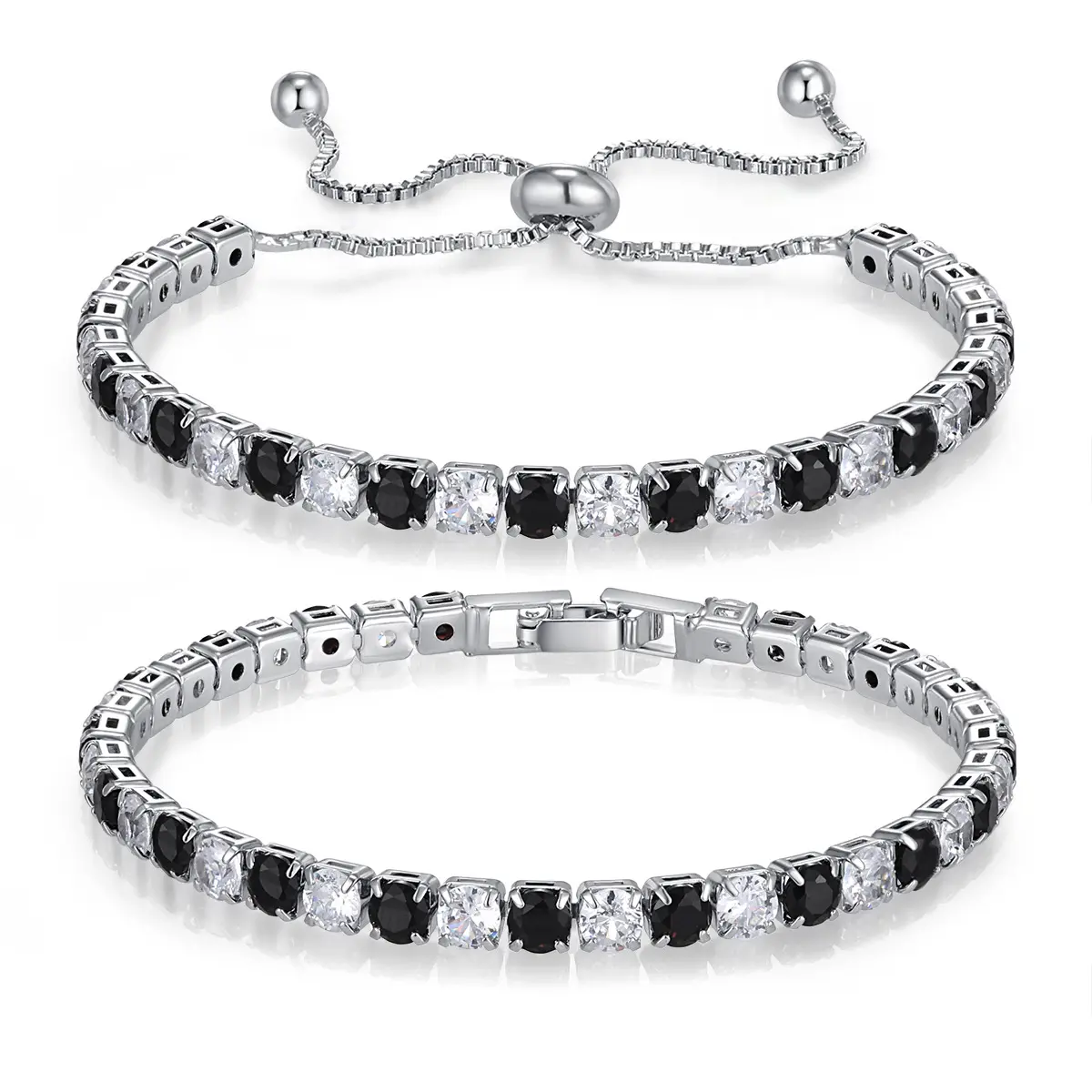 [Set] White K+White Black Intercolor