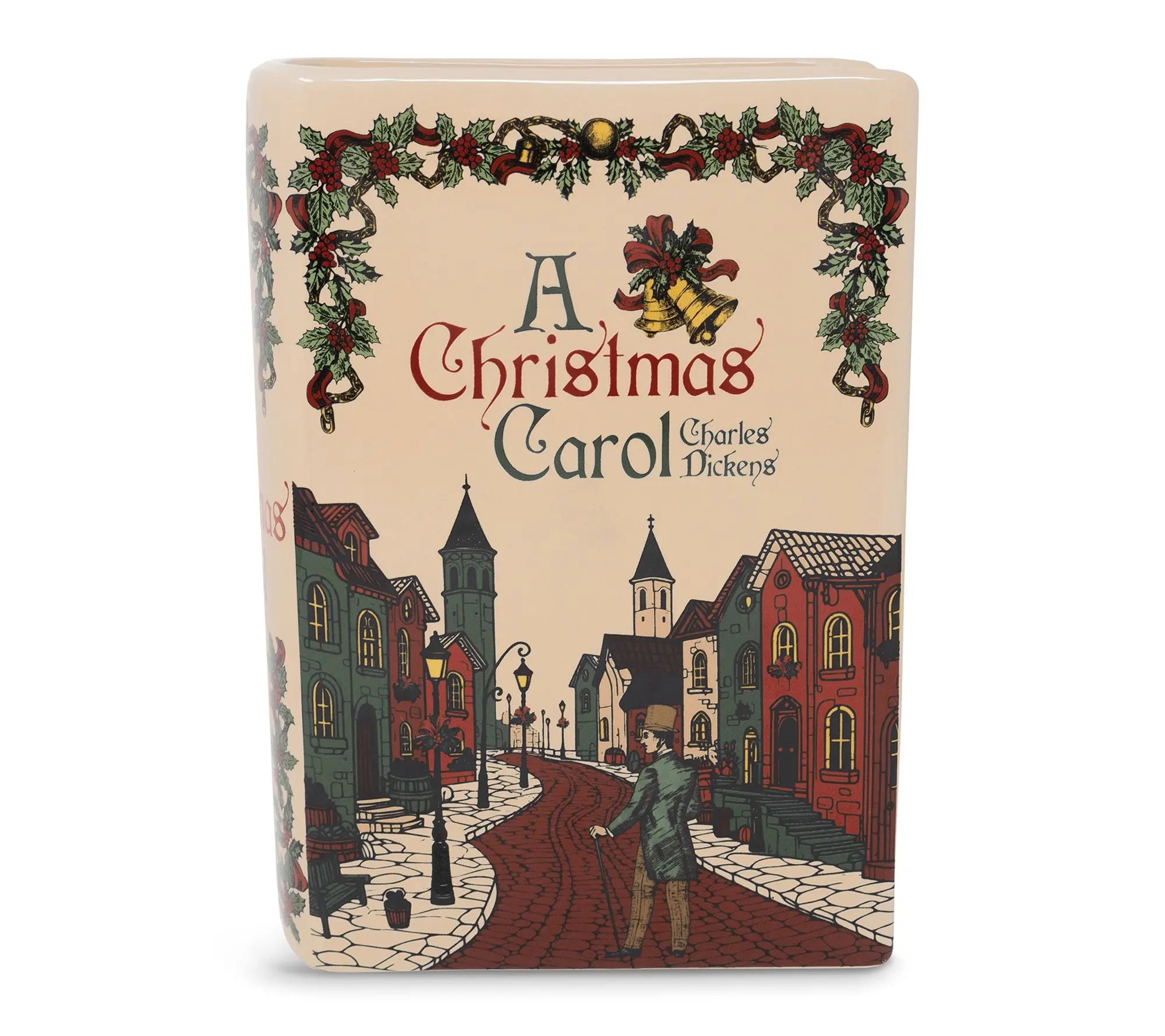 Steel Mill & Co. Large Book Vase, A Christmas Carol