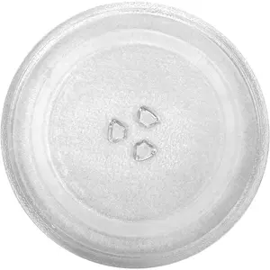 Microwave Glass Plate Replacement 12.4"/315mm Universal Microwave Glass Turntable Round Cooking Tray Replacement Accessories