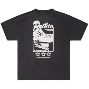 BILLIARDS TEE - WASHED BLACK