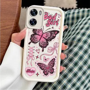 1 Piece Suitable For Moto E15/14/40/13/30/22i/32/22 Bad Girl Butterfly Designed Phone Case Cover For Formal With Flexible And Ventilated Compatible With Moto E15