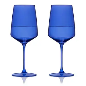Cobalt Blue Wine Glass Set