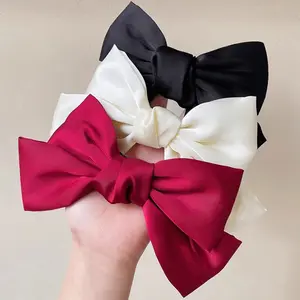 FORGIRLFOREVER White Black Red Color One Count Bow Headband For Women