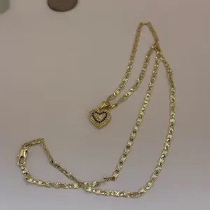 Small Heart Pedant Necklace Gold Plated Available Sizes women s