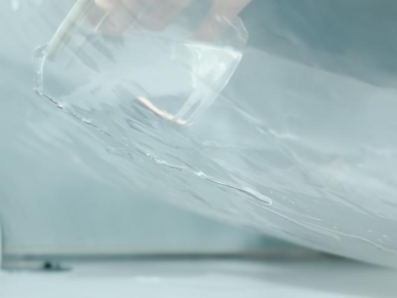 Plastic Shower Liner Clear - Premium PEVA Shower Curtain Liner with Rustproof Grommets and 3 Magnets, Waterproof Cute Lightweight Standard Size Bathroom Curtains - Clear