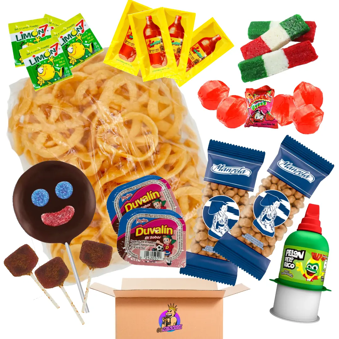 Candy Snack Pack with Wheat Chicharrones Candy Snack Pack with Wheat Chicharrones
