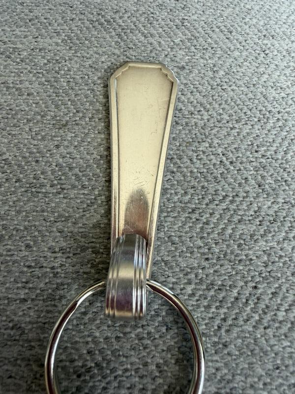 Handmade Silverware Keychain