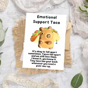 Cute Mini Resin Capybara Pocket Hug Gift for Dad, Funny Positive Animal Figurine for Father's Birthday Celebration