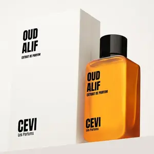 Oud Alif Extrait de Parfum, an Oriental Woody Scent with Oud, Saffron, and Amber | Long-Lasting Unisex Fragrance | 100 ml, 100Ml