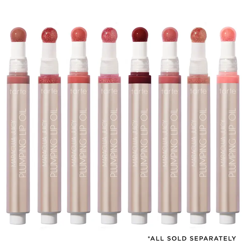 tarte maracuja juicy plumping lip oil - hydrating and moisturizing lip gloss