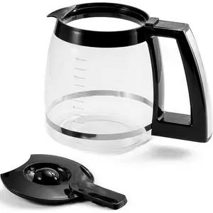 12-Cup Replacement Glass Carafe Compatible with  Coffee Maker, 12 Cup Coffee Pot Replacement for , Models DCC-1100BK, DCC-1200PRC, DCC-2650, DGB500BK