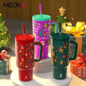 40oz Christmas Tumbler - Perfect for Your Holiday Celebrations - Bottle, Drinkware