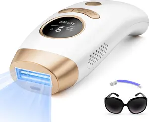 Laser Hair Removal Device for Women and Men, IPL Permanent Hair Remover 999900 Flashes for Arm Leg Back Whole Body Us Cordless Smooth Comfort