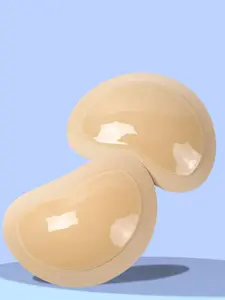 Summer Beach Swimsuit Bra Pads Swimwear, Invisible Self-Adhesive Thick Sponge Inserts, Waterproof Sweatproof Push-Up Enhancer for Women