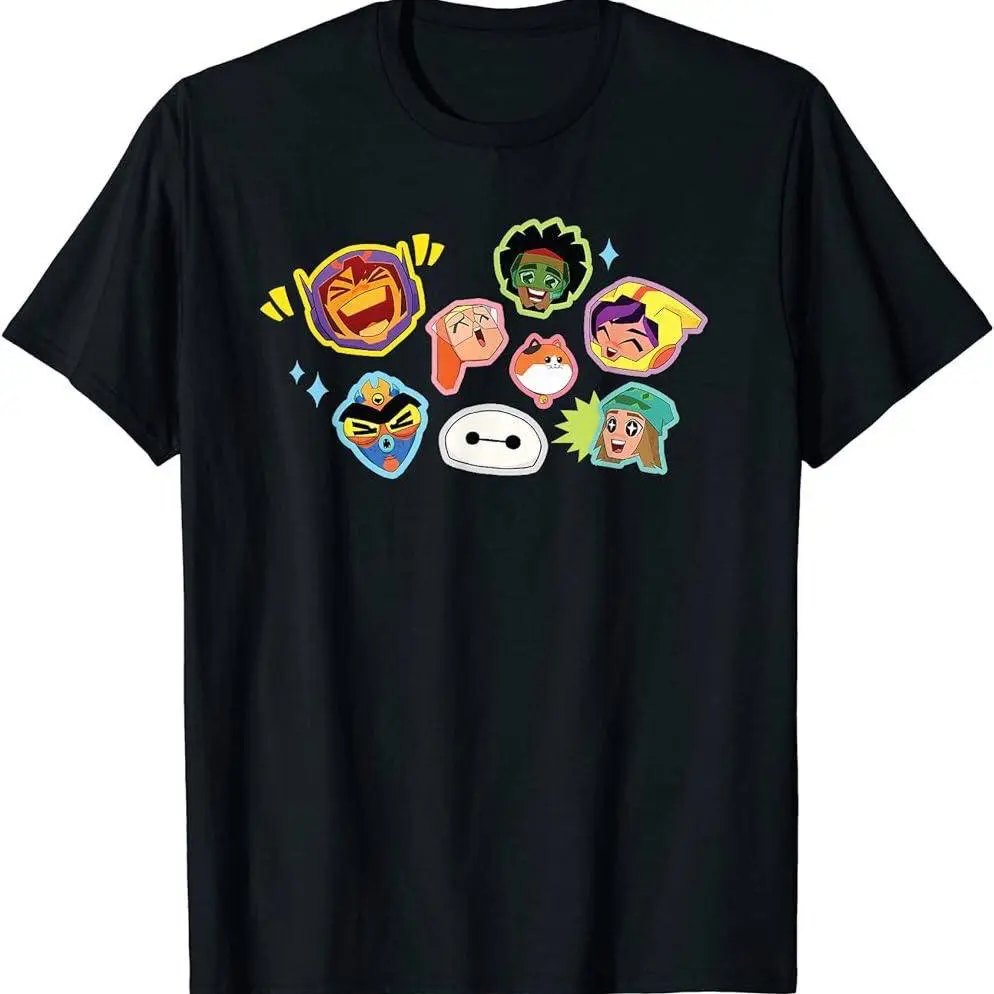 Big Hero 6 Baymax And Hiro Superheroes Kawaii T-shirt, T-shirt