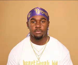 Silky Satin Durag for 360 Waves | Purple & Gold