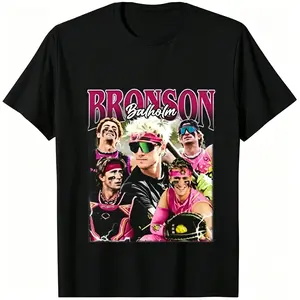 ⚾[TikTok Trending Shirt][Retro Baseball Shirt]Retro Bronson Balholm Baseball Graphic T-Shirt Vintage Soft Tee Unisex Men Women Casual Game Day Outfit Sports Fan Gift⚾
