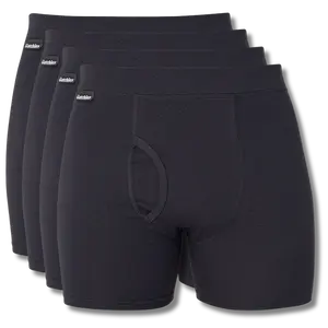 Organic Cotton Boxer Briefs - Four Pack