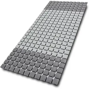 Non Slip Massage Bathtub Mat,Shower Mat Non Slip 33.4 x 15.7 Inch Large Size with Suction Cups and Drain Holes Bath Mat for Tub
