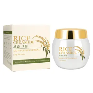 Rice Ceramide Moisturizing Cream Natural Rice Extract, Deep Hydration & Nourishment for Radiant Skin! Skincare Moisturizer Lightweight Moisture