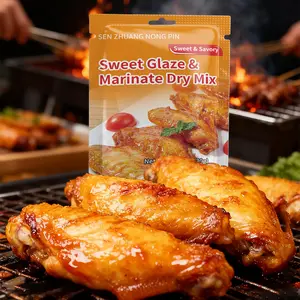 3pcs, Chinese Flavor, New Orleans Marinade, Honey Flavor, Home Use, Chicken Wing Marinade, Senzhuang Agricultural Products Dry Food