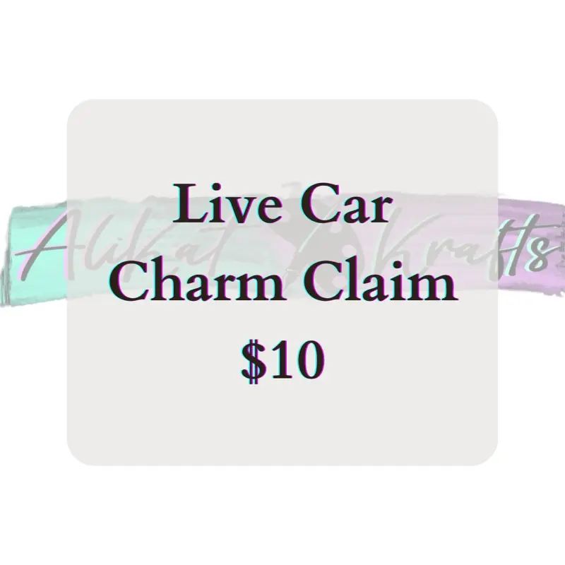 Live Car Charm Claim