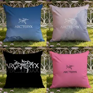 Fashion Arc'teryx Cushion Cover Ultra-Soft Reversible Plush Pillow Cover Perfect for Car Rides Sofa Lounging Bedroom Relaxation Heartfelt Gift for Family & Friends