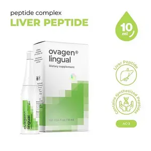 Ovagen Lingual Peptide Complex for Liver & Digestive System Support | Khavins...